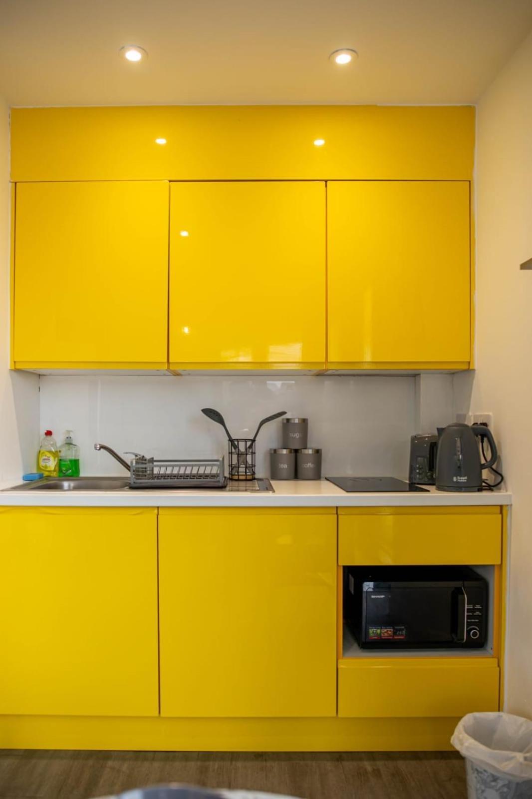 Excellent Studio Balcony Apartment In シェフィールド エクステリア 写真